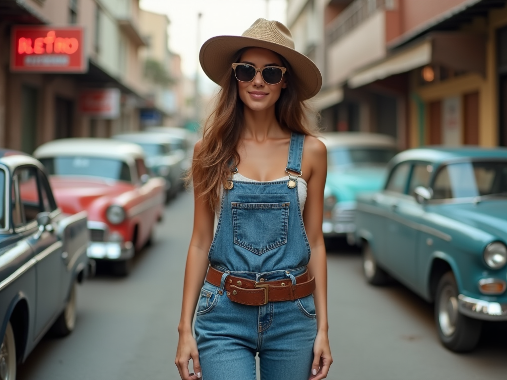 evobikes.ro | Salopetă din denim: Cum să creezi un look vintage autentic