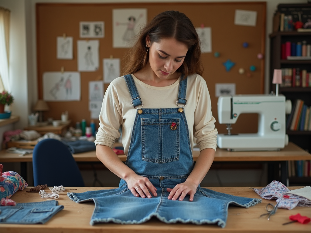 evobikes.ro | Cum să transformi o salopetă din denim veche într-un look modern